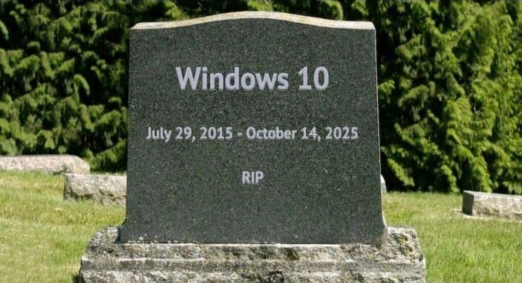 Fin de Windows 10 en octobre 2025 - Migration vers Windows 11 en Valais